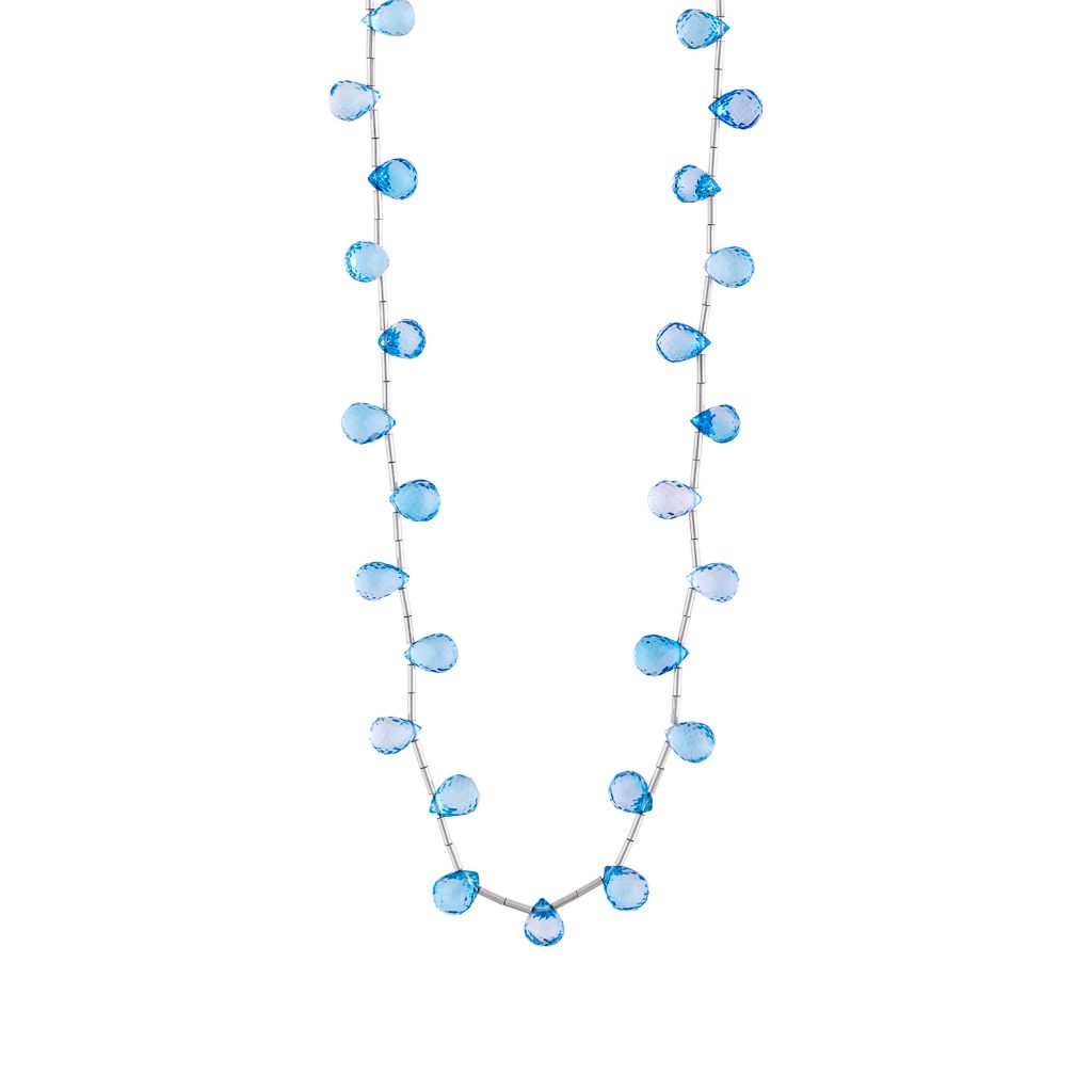 Blue Topaz Necklace - Tanya Trahtemberg